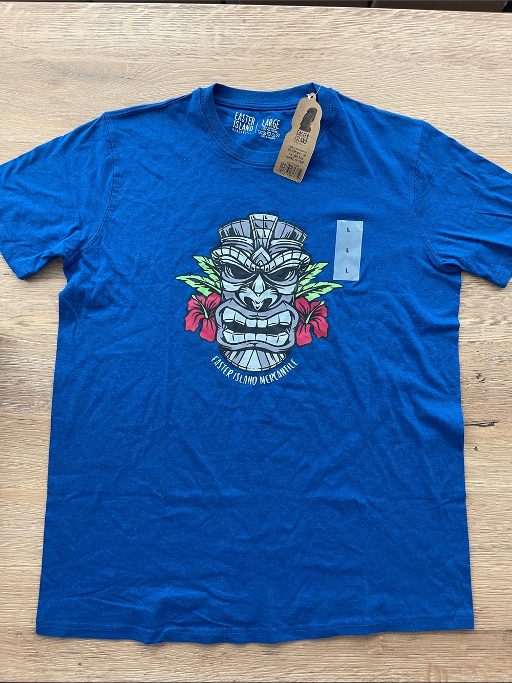Blue Tiki Short-Sleeve Tee - Men